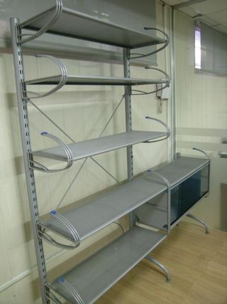 Estantería moderna con armario