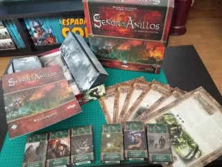 El Señor de los Anillos Juego Cartas + Expansiones