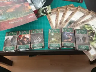 El Señor de los Anillos Juego Cartas + Expansiones