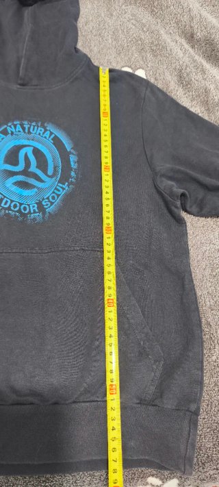Sudadera Ternua con capucha negra Talla XS