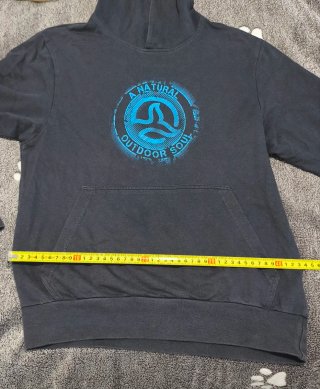 Sudadera Ternua con capucha negra Talla XS