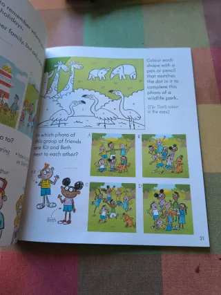 Little Children's Holiday Activity Book