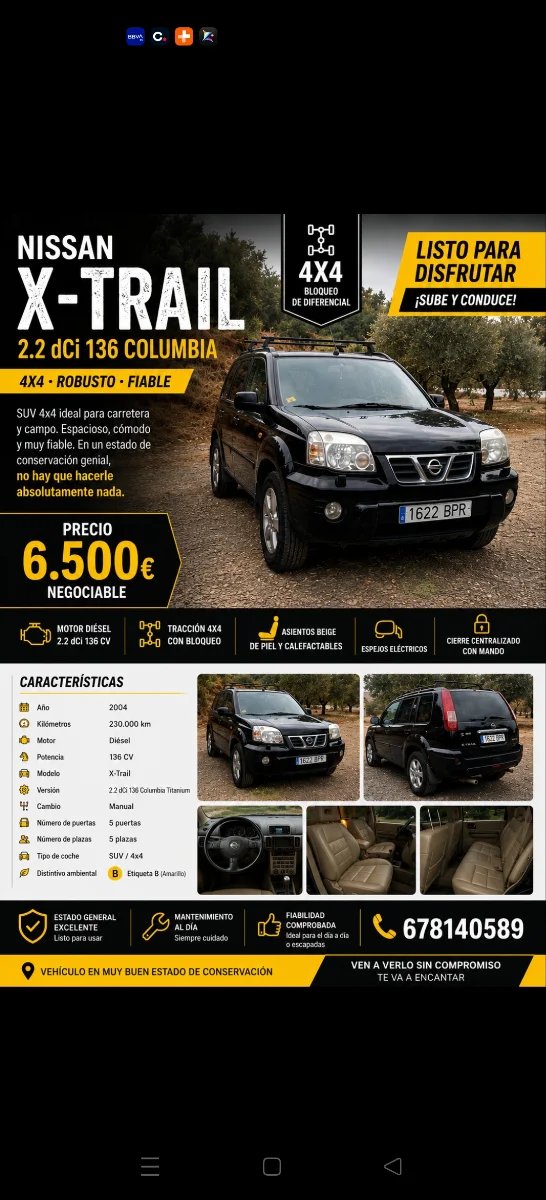 Nissan X-Trail 2004 - foto 1