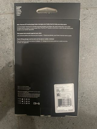 Pasamontañas Nike Pro Sky Mask Therma-FIT Negro