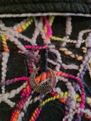 Abrigo estampado multicolor