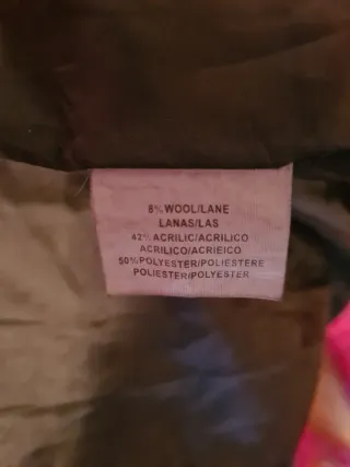 Abrigo estampado multicolor