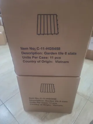 Baldosas de madera para exterior