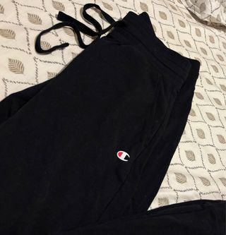 Pantalón chándal Champion mujer negro