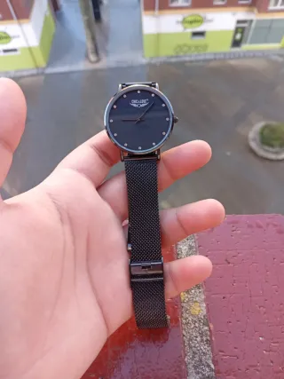 Reloj Chic&Love Negro Mujer con Brillantes