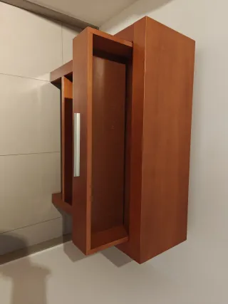 Mueble taquillón de madera de madera MACIZA