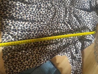 Blusón Cortefiel Estampado Corazones Talla 44