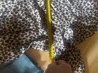 Blusón Cortefiel Estampado Corazones Talla 44