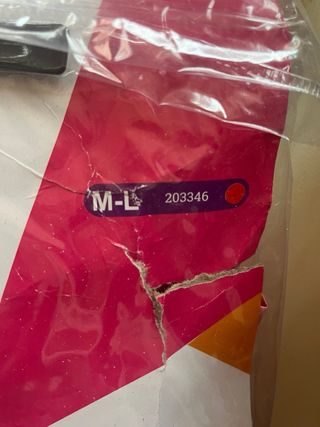 Disfraz Boxeadora Rosa Talla M