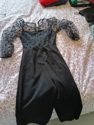 Mono negro fiesta Niña. Shein