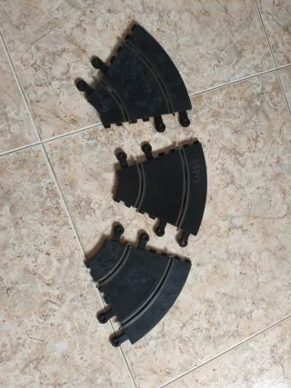 Pistas Scalextric Curvas y rectas