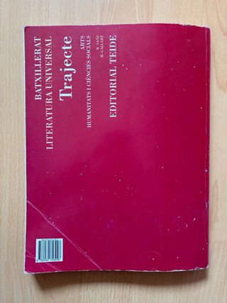 Trajecte. Literatura universal i guies de lectu...