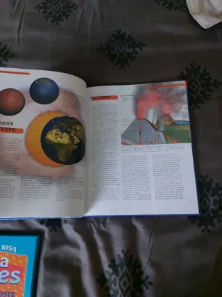 La Tierra, mares oceanos, continentes universo