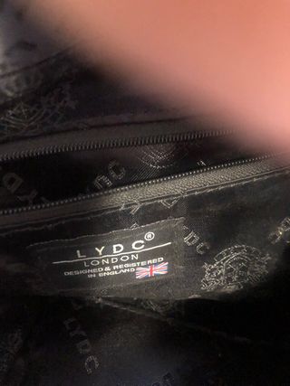 Bolso Negro Lunares Blancos