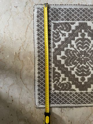 Tappeto scendiletto sardo beige/marrone