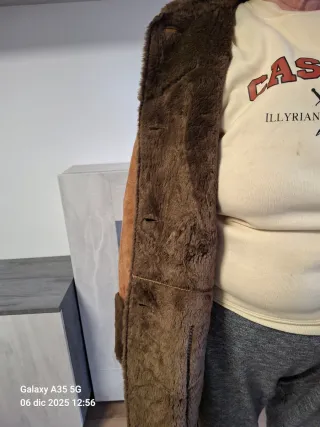 Abrigo señora marrón