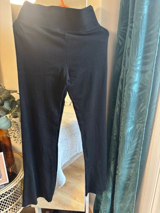 Leggings campana negros