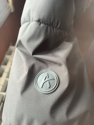 Parka larga verde de Alvaro Moreno