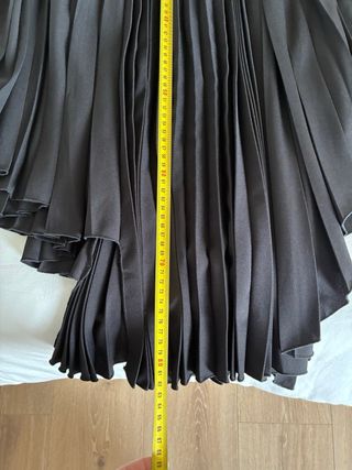 Falda asimétrica Maje negra T.38