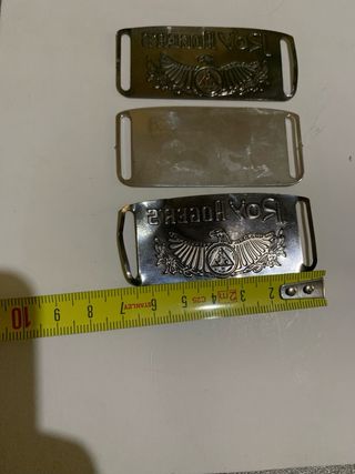 Roy Roger's Fibbia Argento Aquila Triangolo