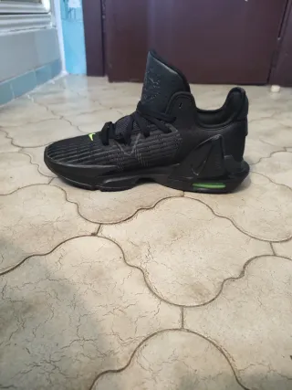 Zapatillas Nike Lebrón Negras y Verdes