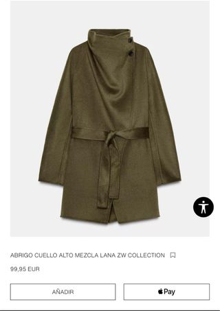 Chaqueta Zara Mujer Talla M Marrón