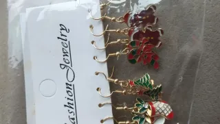 Pendientes Navidad 5 pares perfectos para regalo