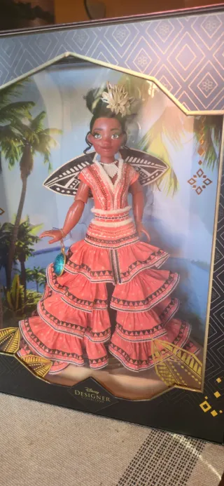 Muñeca Vaiana Disney Designer Edición Limitada