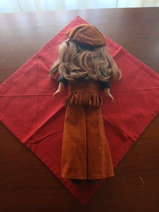 Nancy años 70 conjunto marrón