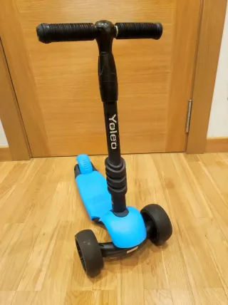 Patinete infantil Yoleo azul