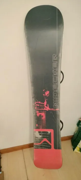 Tabla Snowboard y Fijaciones