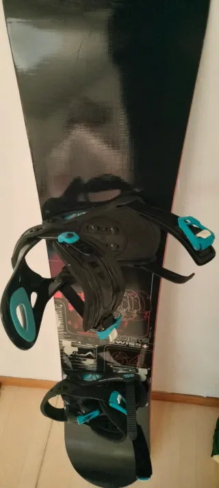 Tabla Snowboard y Fijaciones