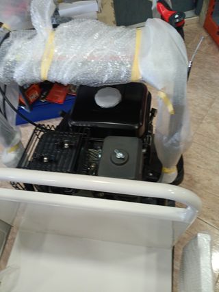 Carretilla oruga motorizada