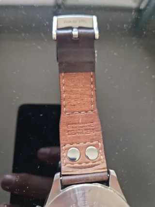 Reloj Emporio Armani Marrón y Plateado