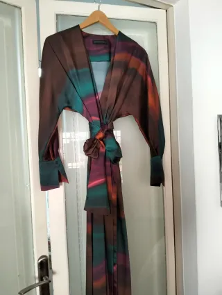 Vestido Largo Purificación García Multicolor