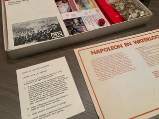 Juego de mesa NAC Napoleón en Waterloo