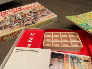 Juego de mesa NAC Napoleón en Waterloo