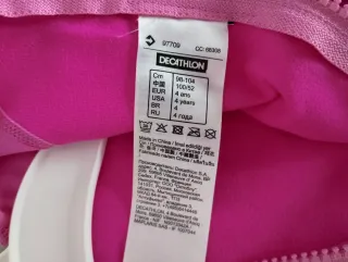 Neopreno niña talla 4