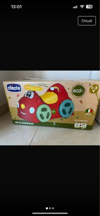 Chicco Macchinina Cavalcabile Rossa