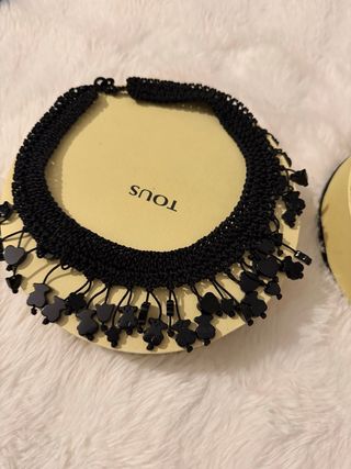 Collar Tous Ónix Negro Original, no negociable
