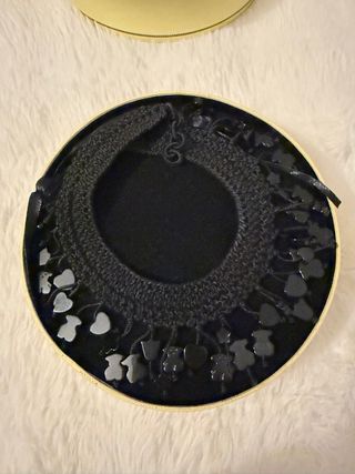 Collar Tous Ónix Negro Original, no negociable