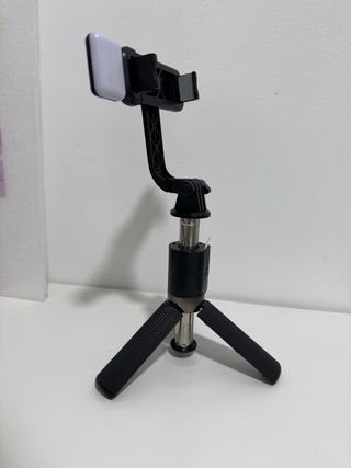 Ikrea Palo Selfie Trípode Luz LED Control Remoto