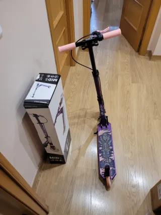 Patinete Oxelo MID5 Morado