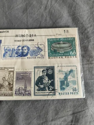 Sellos Conmemorativos Hungría.