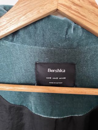 Blazer Bershka verde