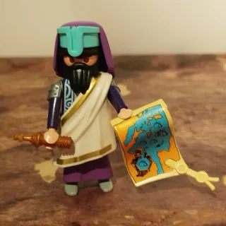 Playmobil Rey Herodes con Mapa